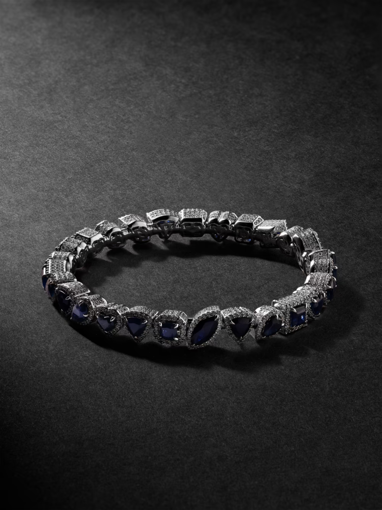 Greg Yuna Sapphire Diamond Bracelet