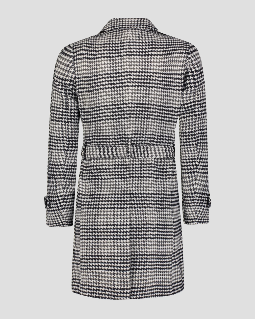 Southern Gents Houndstooth Car Coat