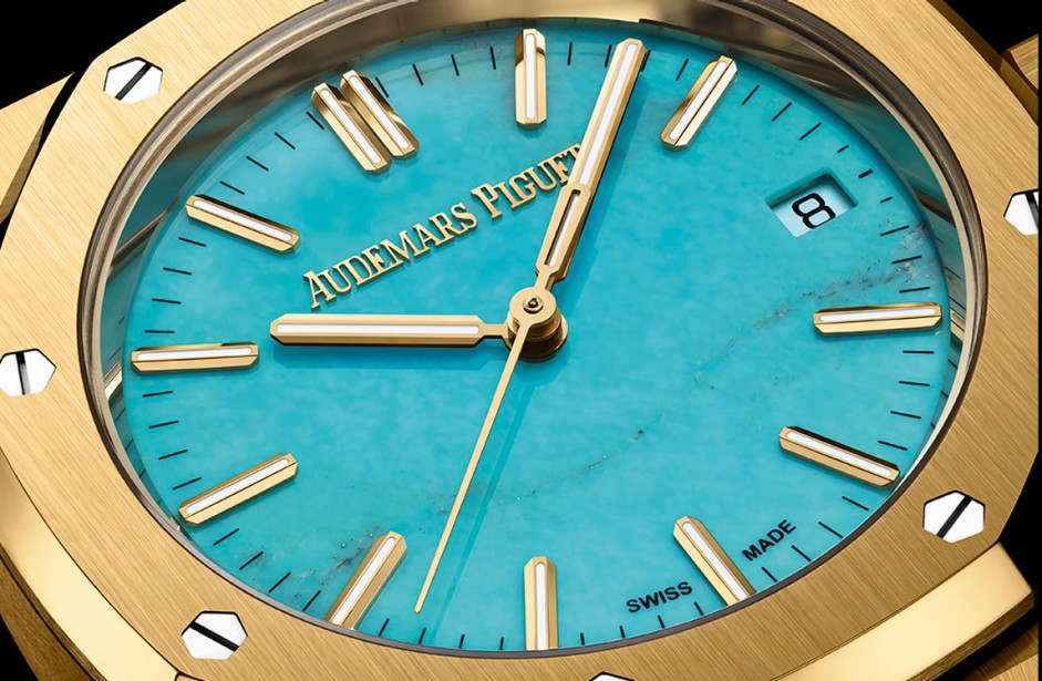 Audemars Piguet Royal Oak Turquoise Dial Watch
