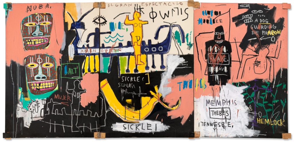 Jean-Michel Basquiat's El Gran Espectaculo (The Nile) 