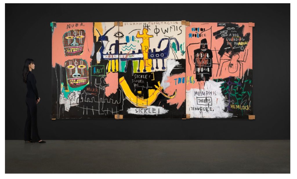 Jean-Michel Basquiat's El Gran Espectaculo (The Nile)