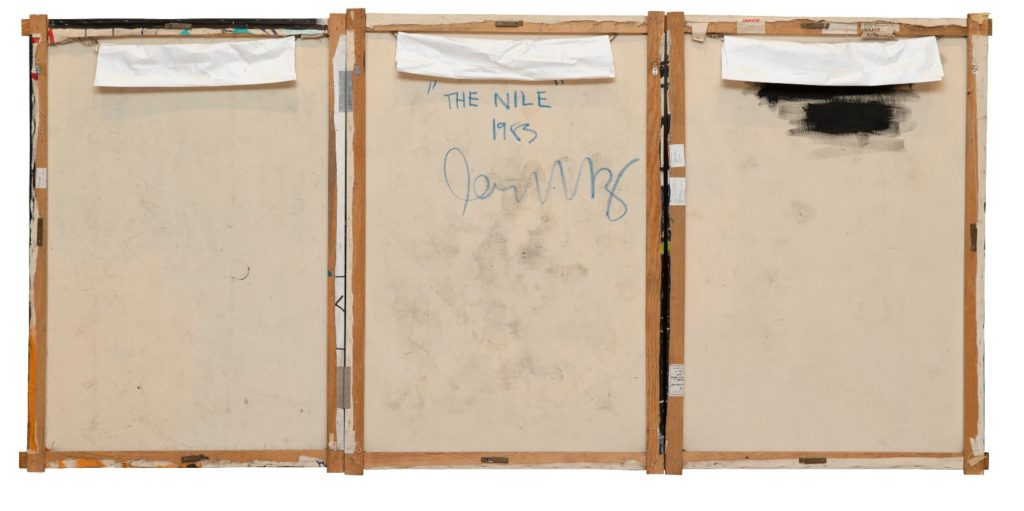 Jean-Michel Basquiat's El Gran Espectaculo (The Nile)