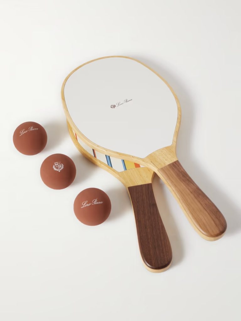 Loro Piana Paddleball Set