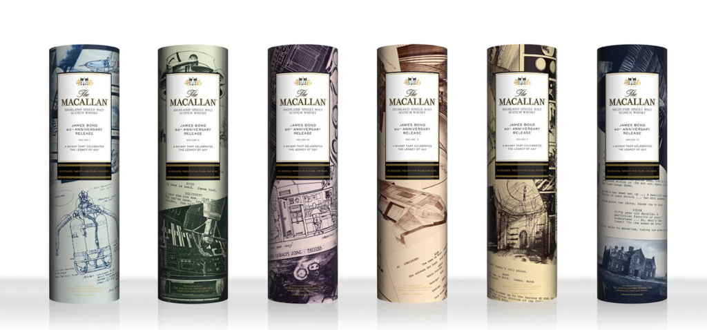 The Macallan James Bond 60th Anniversary Collection