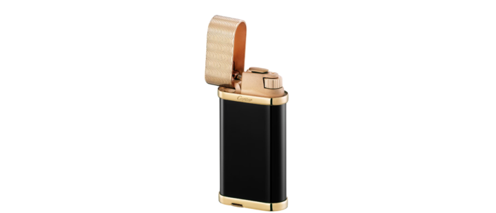 Cartier Oval Guilloché Décor Lighter