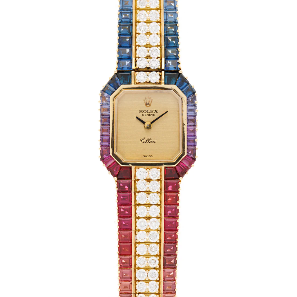 Rolex Cellini Rainbow Watch