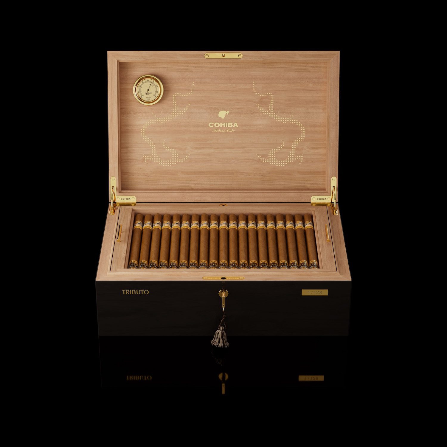 Cohiba Tributo Humidor - Flawless Crowns