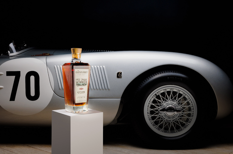 The Glenturret x Jaguar C Type Whiskey