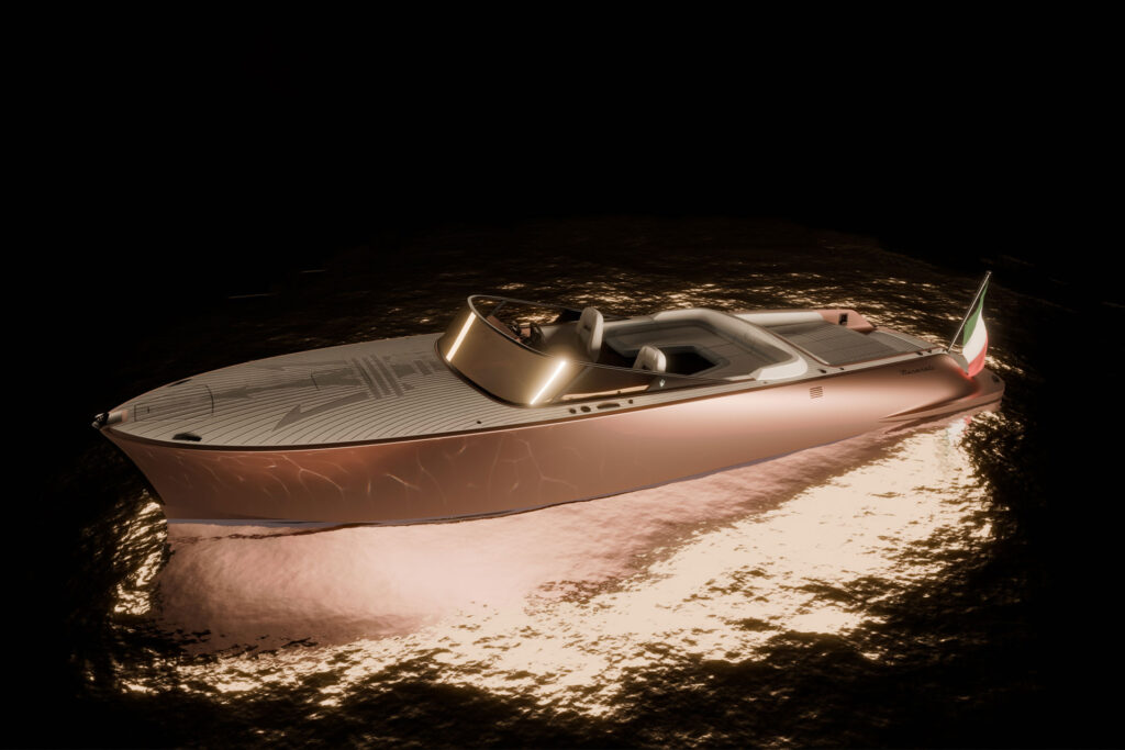 Maserati x Vita Power Tridente Speedboat