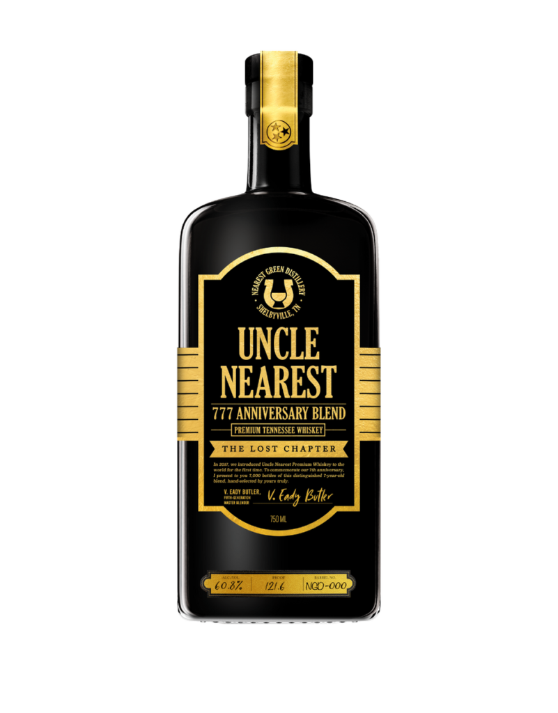 Uncle Nearest 777 Anniversary Blend Whiskey