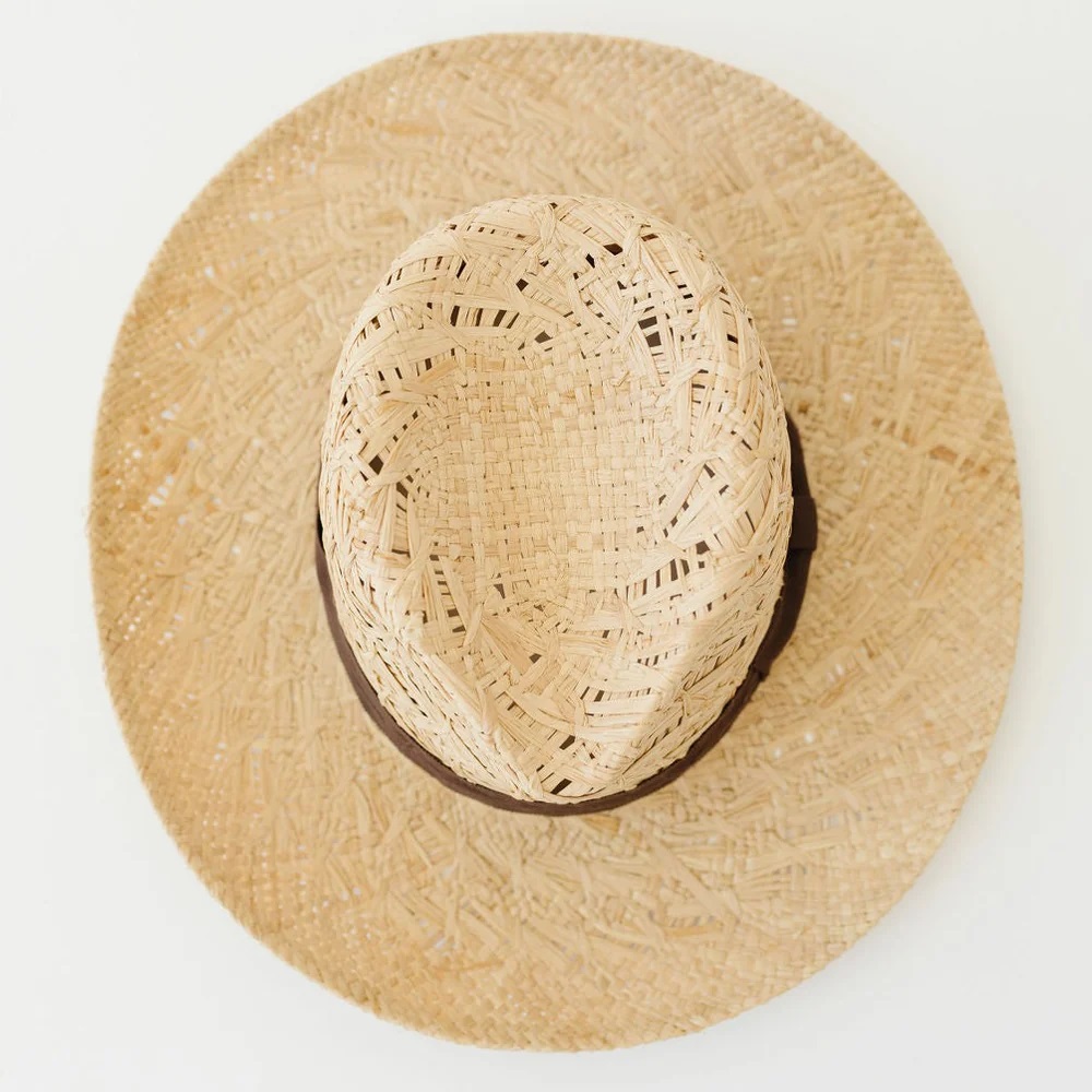 Two Roads Martinville Raffia Palm Fedora