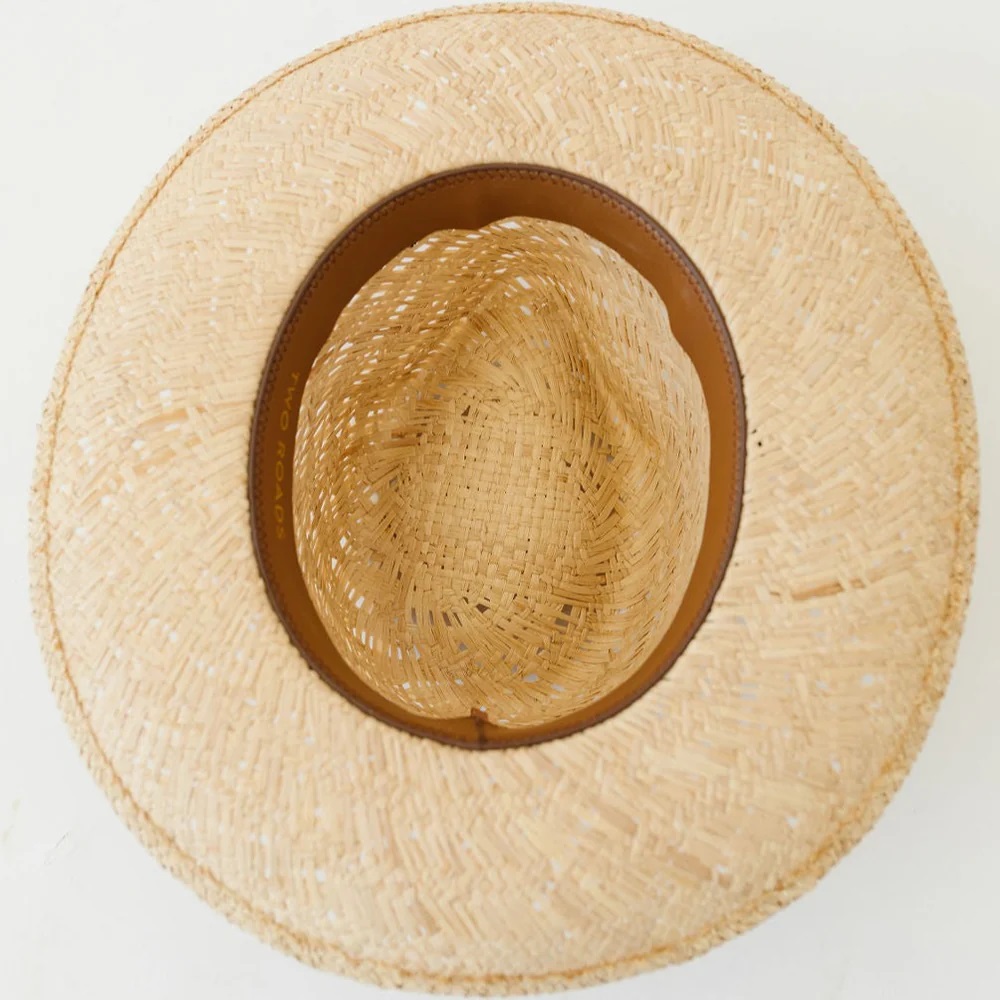 Two Roads Martinville Raffia Palm Fedora